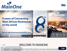 Tablet Screenshot of mainone.net
